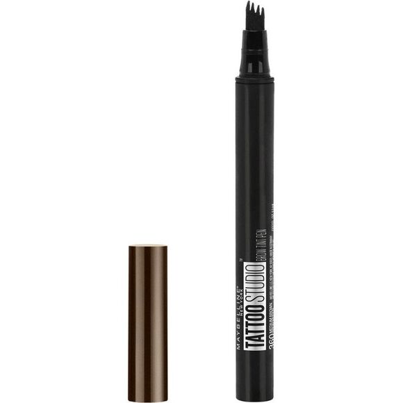 Maybelline TattooStudio Brow Tint Pen - Deep Brown 0.037oz - Picture 1 of 4